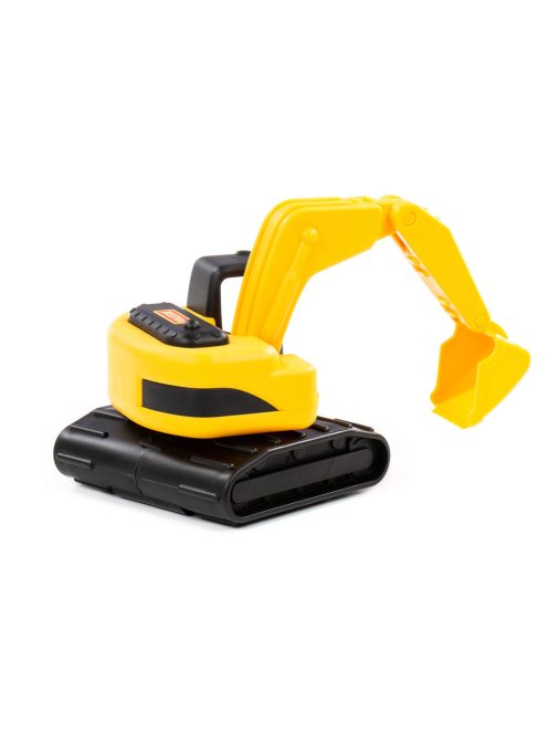 Polesie EXCAVATOR homlokrakodó lánctalpas SÁRGA 