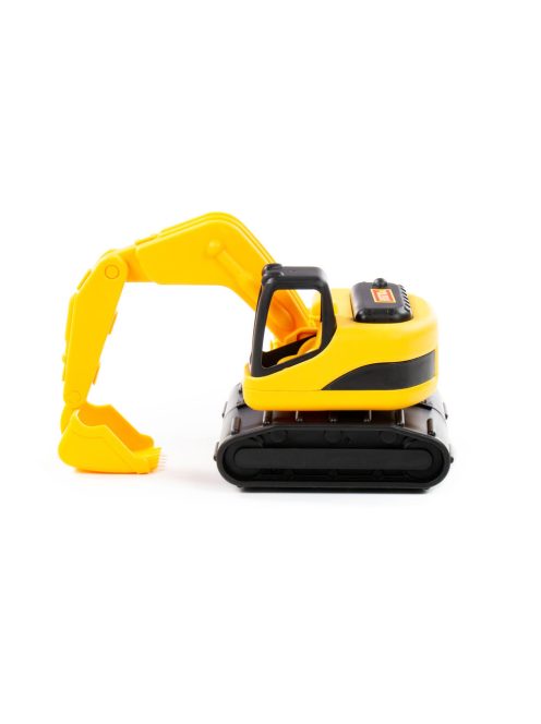 Polesie EXCAVATOR homlokrakodó lánctalpas SÁRGA 