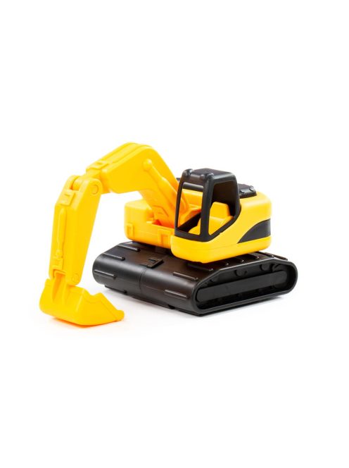 Polesie EXCAVATOR homlokrakodó lánctalpas SÁRGA 