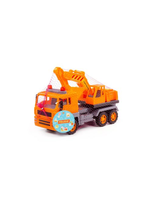 Polesie EXCAVATOR 2in1 teherautó és homlokrakodó NARANCS