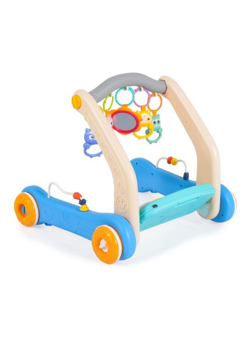 MONI MUSIC WALKER 2in1 járássegítő+játszószőnyeg KÉK