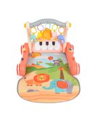 MONI MUSIC WALKER 2in1 járássegítő+játszószőnyeg PINK