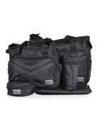 STELLA kismama táska 5dbos szett, pelenkázólappal FEKETE