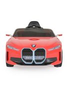 BO BMW i4 elektromos kisautó 2motor, 115cm, 30kg-ig PIROS