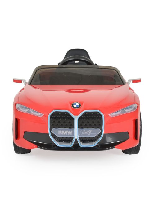 BO BMW i4 elektromos kisautó 2motor, 115cm, 30kg-ig PIROS