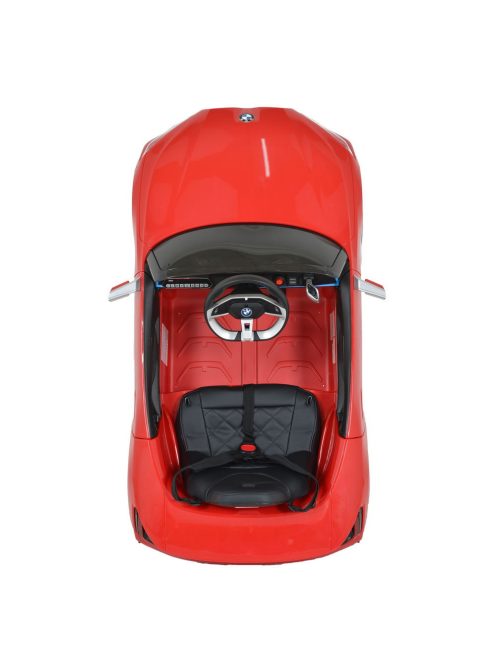 BO BMW i4 elektromos kisautó 2motor, 115cm, 30kg-ig PIROS