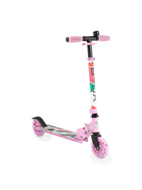 MIRACLE roller aluminium, 2kerekű, 50kgig PINK