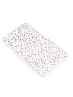   CLASSICO szivacsmatrac 9cm 120x60cm textil huzat FEHÉR csillagos