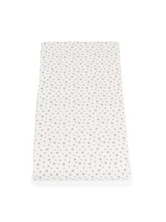   CLASSICO szivacsmatrac 9cm 120x60cm textil huzat FEHÉR csillagos