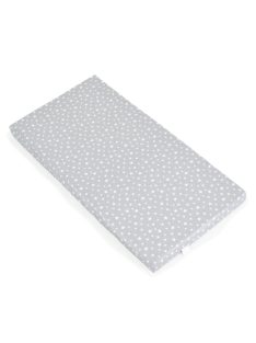   CLASSICO szivacsmatrac 9cm 120x60cm textil huzat SZÜRKE csillagos