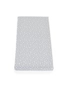 CLASSICO szivacsmatrac 9cm 120x60cm textil huzat SZÜRKE csillagos