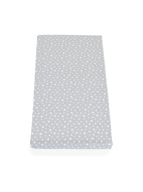 CLASSICO szivacsmatrac 9cm 120x60cm textil huzat SZÜRKE csillagos