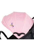 MONI Colibri babakocsi lapra elöl szimpla kerék pink