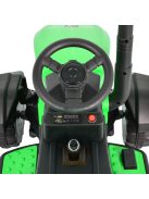MONI BO Rancher elektromos traktor utánfutóval zöld