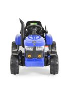 MONI BO Rancher elektromos traktor utánfutóval kék
