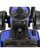 MONI BO Rancher elektromos traktor utánfutóval kék