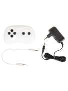 MONI BO Rancher elektromos traktor utánfutóval kék