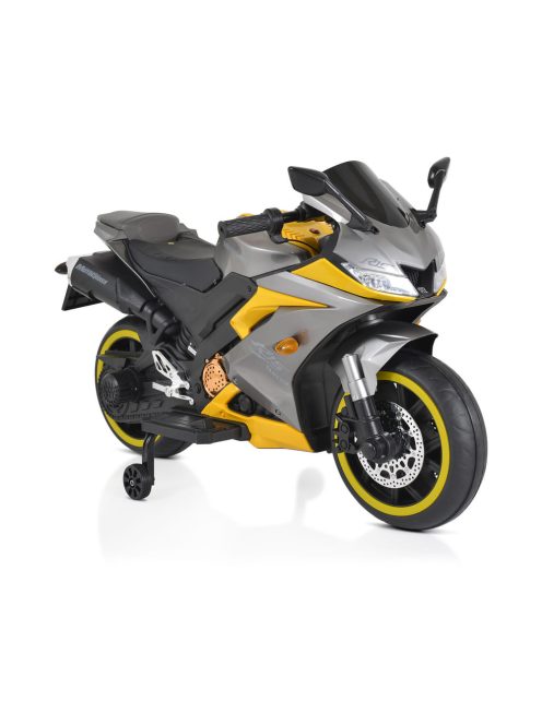 MONI BO motocross 2 kerekű motor gyorsasági szürke/sárga