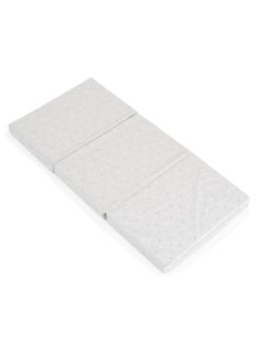   MIRAGE összecsukható 6cm szivacsmatrac textil huzat 120x60cm SZÜRKE