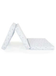   MIRAGE összecsukható 6cm szivacsmatrac textil huzat 120x60cm KÉK