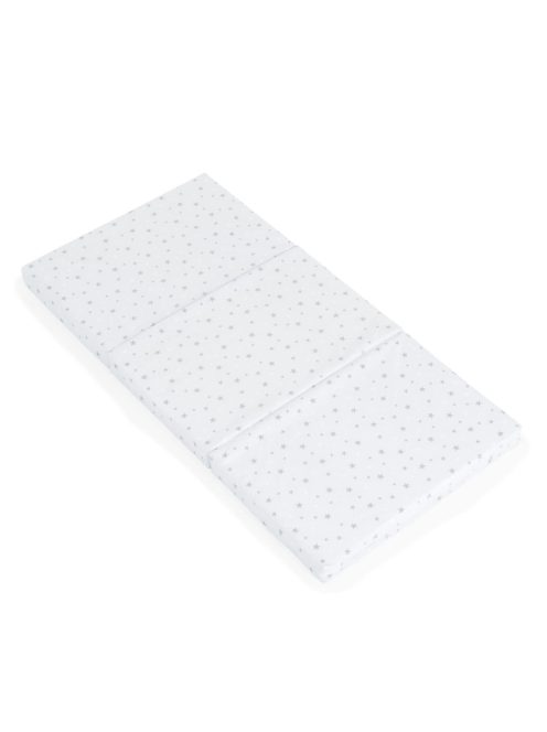 MIRAGE összecsukható 6cm szivacsmatrac textil huzat 120x60cm KÉK