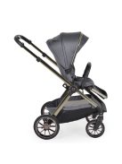 iCLICK Babakocsi 2in1 szett 22kg, aluminium váz, fordítható ülés, autom. csukható SZÜRKE