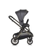 iCLICK Babakocsi 2in1 szett 22kg, aluminium váz, fordítható ülés, autom. csukható SZÜRKE