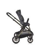 iCLICK Babakocsi 2in1 szett 22kg, aluminium váz, fordítható ülés, autom. csukható SZÜRKE