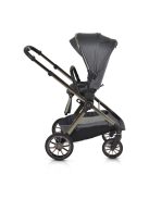 iCLICK Babakocsi 2in1 szett 22kg, aluminium váz, fordítható ülés, autom. csukható SZÜRKE