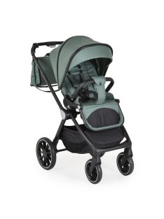  CHRISTIANO babakocsi szett 3in1 lapra csukható, alu váz, 22kgig ZÖLD