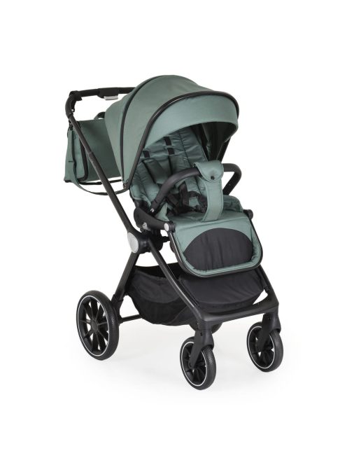 CHRISTIANO babakocsi szett 3in1 lapra csukható, alu váz, 22kgig ZÖLD