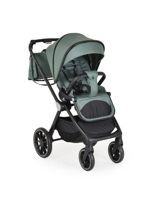 CHRISTIANO babakocsi szett 3in1 lapra csukható, alu váz, 22kgig ZÖLD
