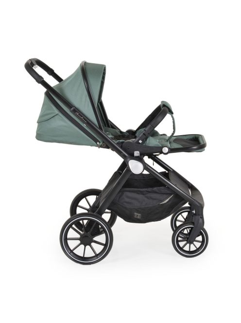 CHRISTIANO babakocsi szett 3in1 lapra csukható, alu váz, 22kgig ZÖLD