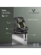 HOKU autós ülés támasztó lábbal SZÜRKE