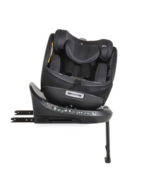 HOKU autós ülés támasztó lábbal FEKETE