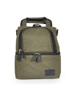 AURORA Uzsonnás táska thermo, 2 rekeszes ZÖLD