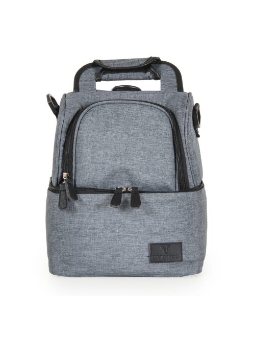 AURORA Uzsonnás táska thermo, 2 rekeszes SZÜRKE