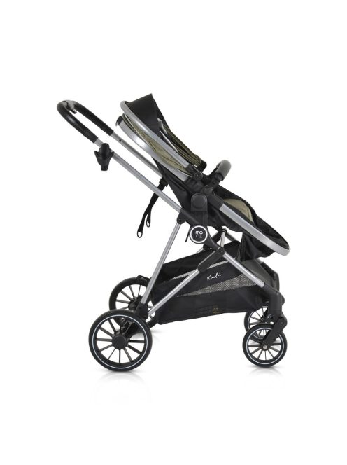 Kali babakocsi 2in1 lapra csukható, megfordítható+táska oliva zöld