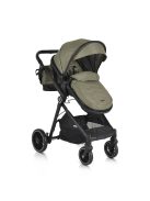 Rio babakocsi 2in1 lapra csukható 22 kg zöld