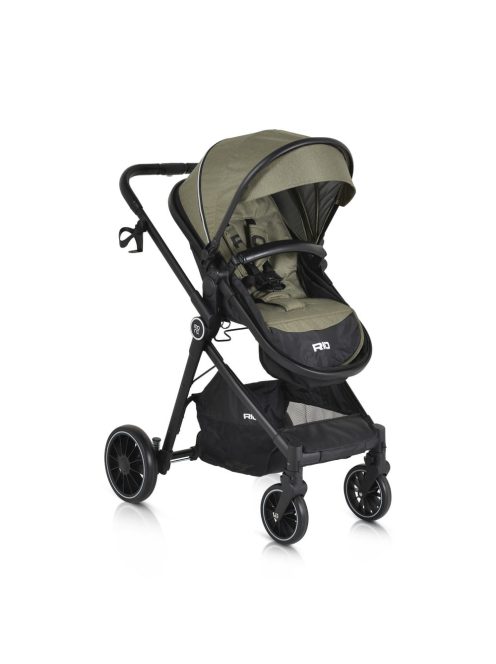 Rio babakocsi 2in1 lapra csukható 22 kg zöld