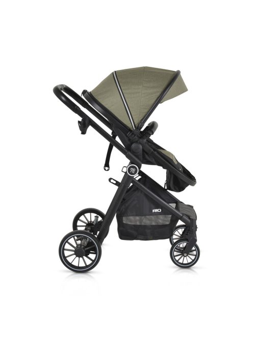 Rio babakocsi 2in1 lapra csukható 22 kg zöld