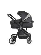 Rio babakocsi 2in1 lapra csukható 22 kg fekete