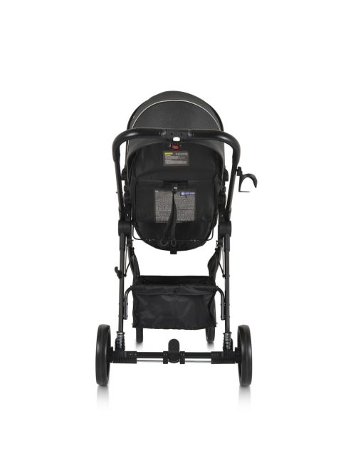 Rio babakocsi 2in1 lapra csukható 22 kg fekete