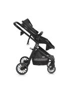 Rio babakocsi 2in1 lapra csukható 22 kg fekete