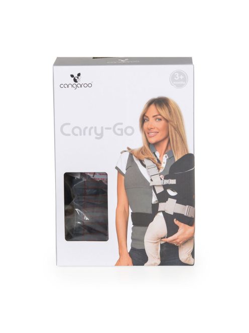 CARRY GO hordozó 4 pozíciós, kapucnis V.SZÜRKE