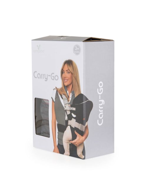 CARRY GO hordozó 4 pozíciós, kapucnis V.SZÜRKE