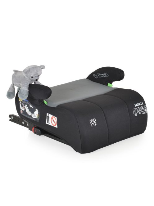 MONZA ülésmagasító isofix I-SIZE 125-150cm SZÜRKE