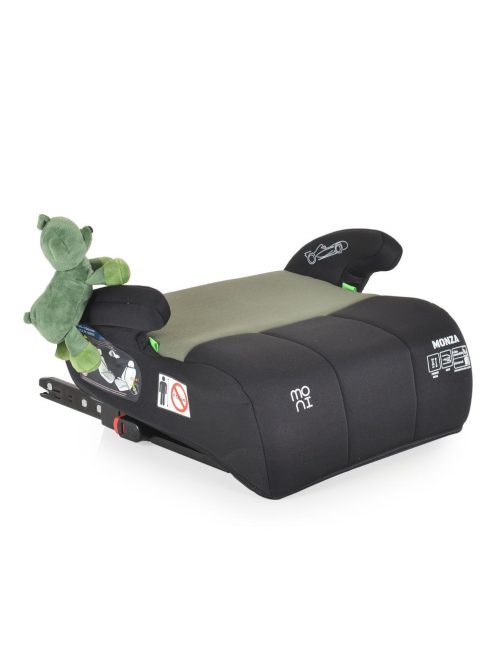MONZA ülésmagasító isofix I-SIZE 125-150cm ZÖLD