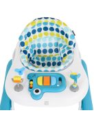 ZIZZY bébikomp zenélős, 3 szint emelhető KÉK