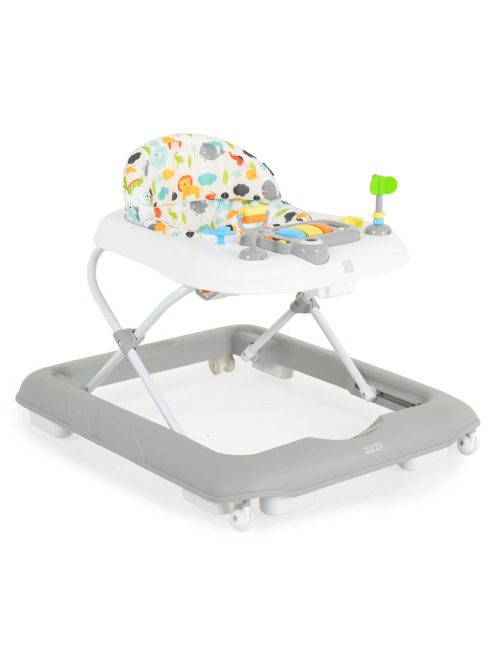 ZIZZY bébikomp zenélős, 3 szint emelhető SZÜRKE